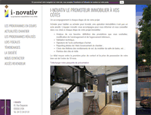 Tablet Screenshot of i-novativ.fr